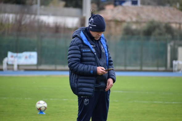 Riscaldamento vs Pontecagnano Faiano