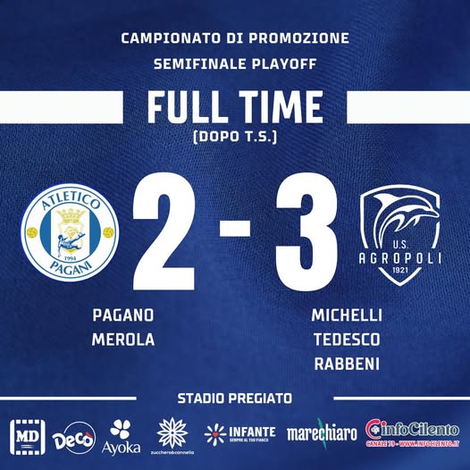 È finale! Che cuore, U.S. Agropoli Vinciamo 3-2 ai...